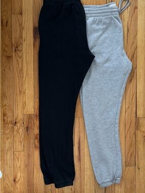 PacSun men Black & Gray Sweatpants Duo